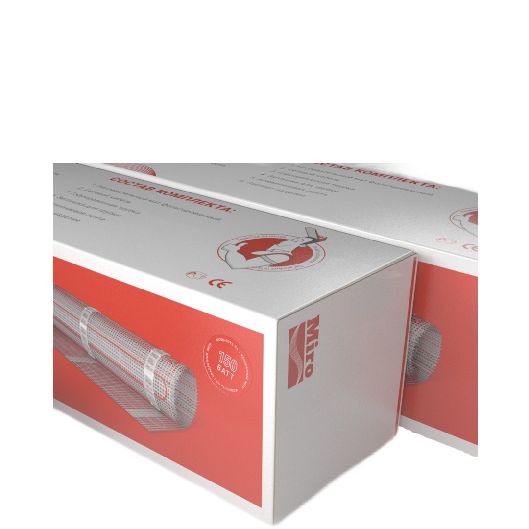 Нагревательный мат Miro 3,5 м2 - 525 Вт (150 Вт/м2)